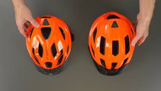 Kask rowerowy marki ABUS - model Macator oraz Aduro 2.1