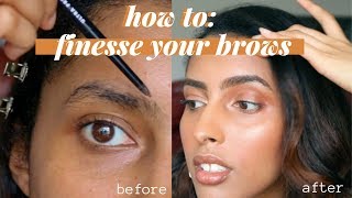 how to finesse your brow game between brow appointments: a brow tutorial