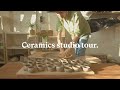 Studio vlog what my small business pottery studio looks like