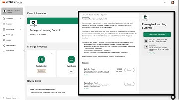 Create A Ticket Before Registration Is Published in Webex Events