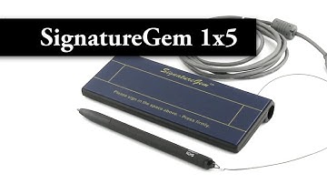 Topaz SignatureGem 1x5 - USB - T-S261-HSB-R