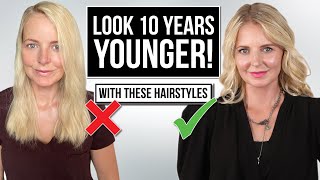 5 Ways to Style Your Hair to Look *10 Years YOUNGER!* screenshot 4