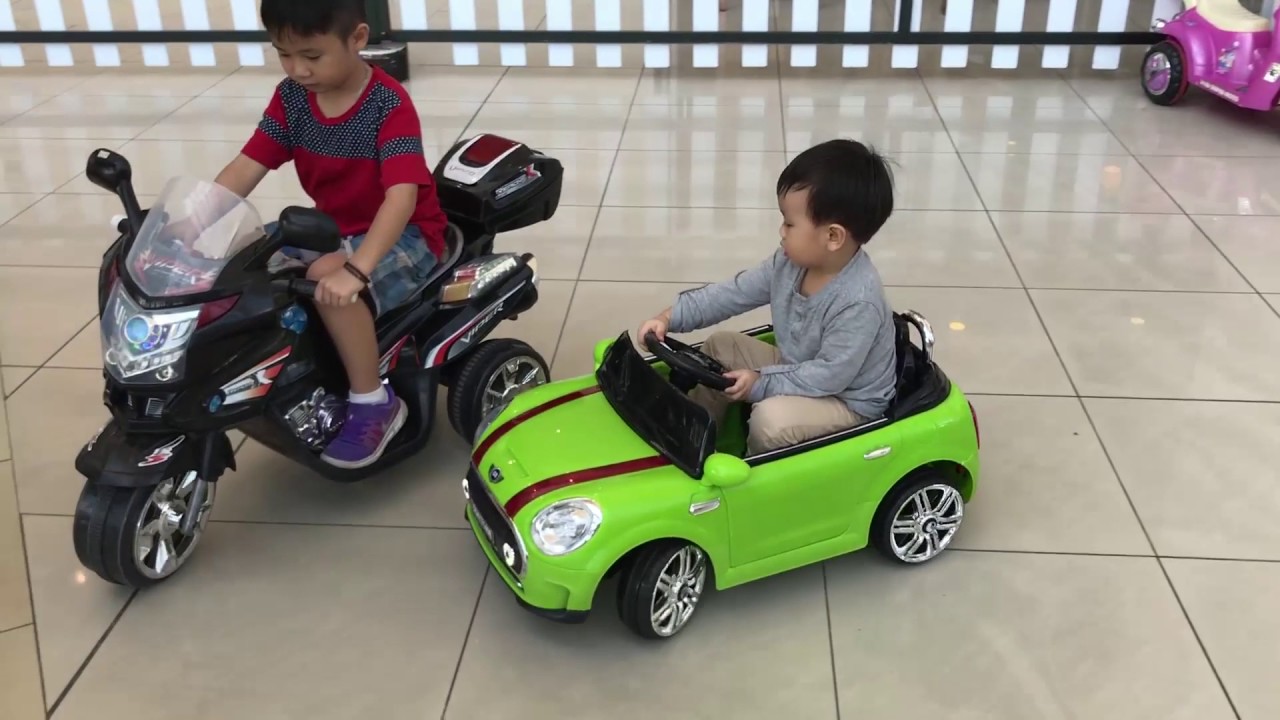 children's cars and bikes