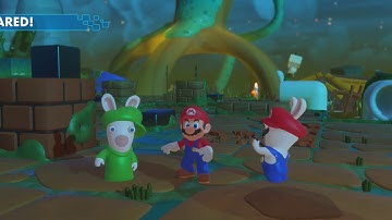 Mario & Rabbids 100% Walkthrough Part 17 - Stages 3-6 & 3-7