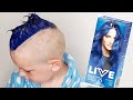 Electric Blue LIVE Box Hair Dye | Application And Results!