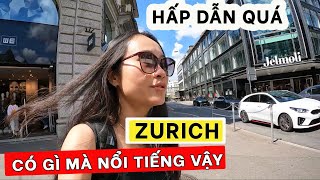 Những điểm du lịch nổi tiếng ở Zurich mua hàng hiệu ở chợ trời | Kim Ngan Swiss, Switzerland #74