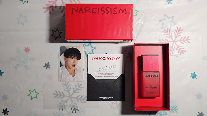 ASMR Unboxing NARCISSISM Perfume 02 《JAEMIN 1st Photo Exhibition : NARCISSISM》