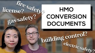 HMO conversion UK renovation *10 documents required* license, building control and more