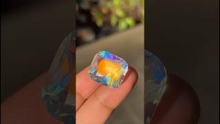 Rainbow moonstone from Madagascar.