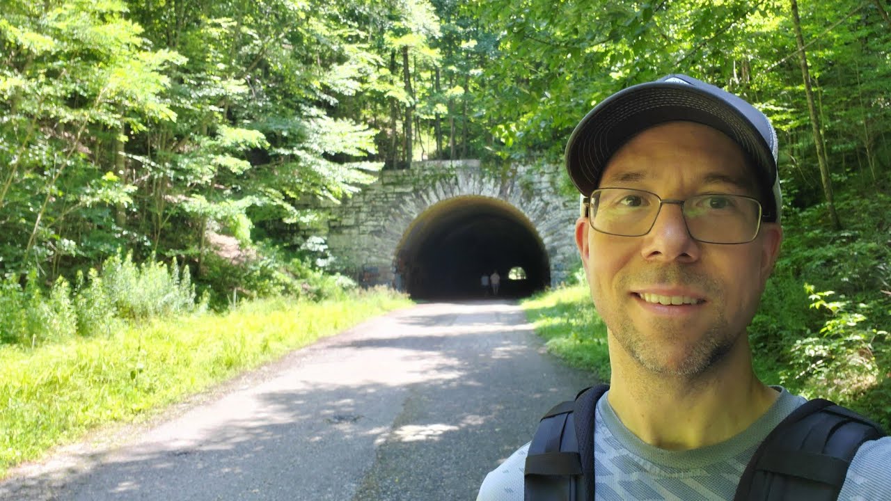 Road to Nowhere tunnel and Forney Creek, White Oak Branch Trails-GSMNP