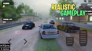 Realistic Car Racing - Traffic Racer Russian Village | Gameplay Part-1 screenshot 3