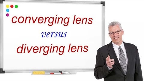Converging versus Diverging Lenses | Detailed Lesson | Lecture Notes | Study Material | exam
