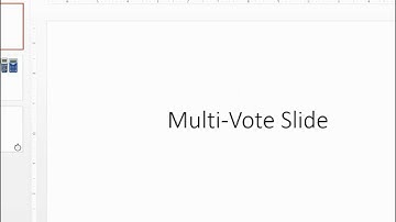 20 EZ-VOTE Basics | Multi-Vote Slide