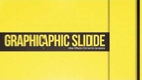 Graphic Slide Pack | VideoHive Templates | After Effects Project Files