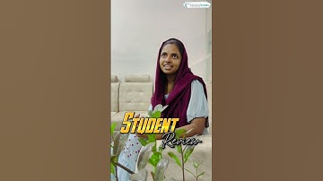 Student testimonial  #trivadrum #thoughtflowsmedicalcodingtrainingacademy