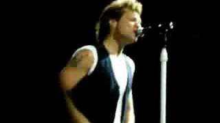 Bon jovi,BED OF ROSES,Boston,July9,2008