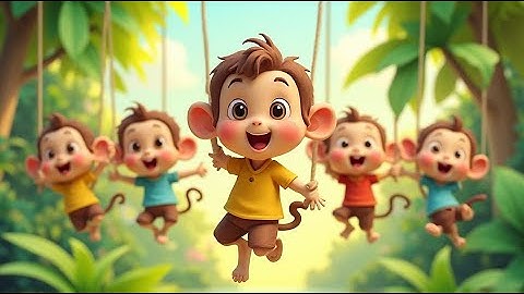 Silly Monkey Numbers – Jump and Count! | Fun Counting Song for Kids | Learn Numbers with Monkeys