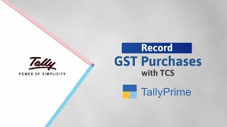 How to Record GST Purchase with TCS in TallyPrime | TallyHelp screenshot 1