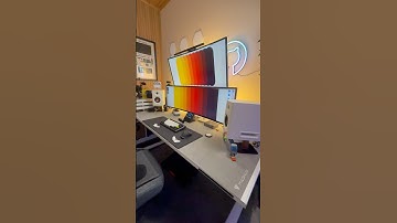 I stacked two super ultrawide monitors 👀