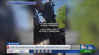 Las Cruces PD recover illegal firearms, ammo