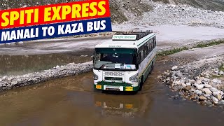 MANALI TO SPITI VALLEY in ₹410/- by HRTC bus | Travel Guide | Himbus