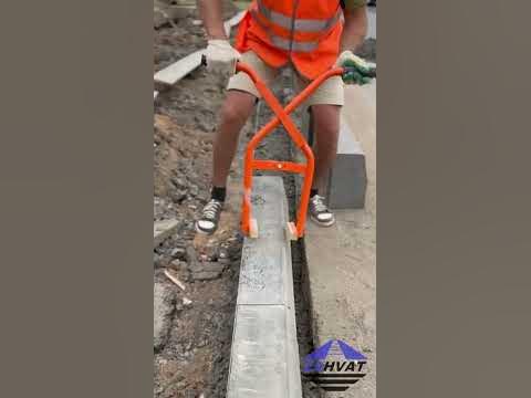 Захват клещевой для монтажа дорожных бордюров “ZAHVAT” ЗБК-200 - YouTube