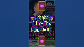 I Needed ALL of This Attack to Win [Tetris Attack]