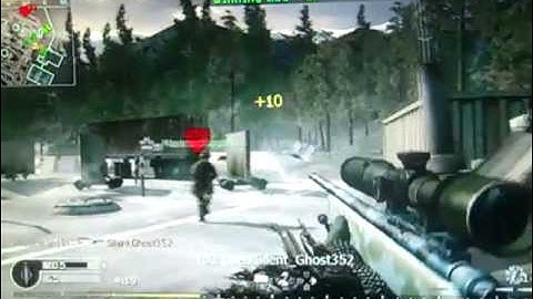 MuffinMan18 Cod4 Quickscope Montage 1