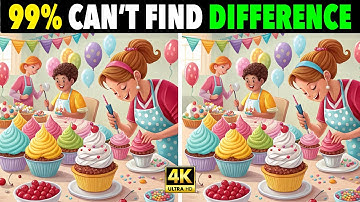 👉 Brain Training: Spot 3 Differences in 90 Seconds 🔍🕵️‍♂️ | Can You Find Them All? (4K UHD)