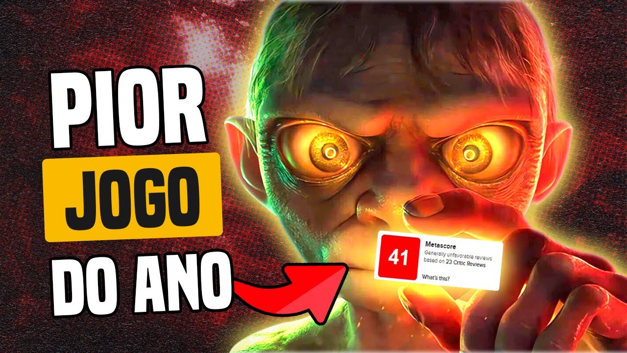 Jogo do Gollum tem pior nota no Metacritic em 2023 (até agora)