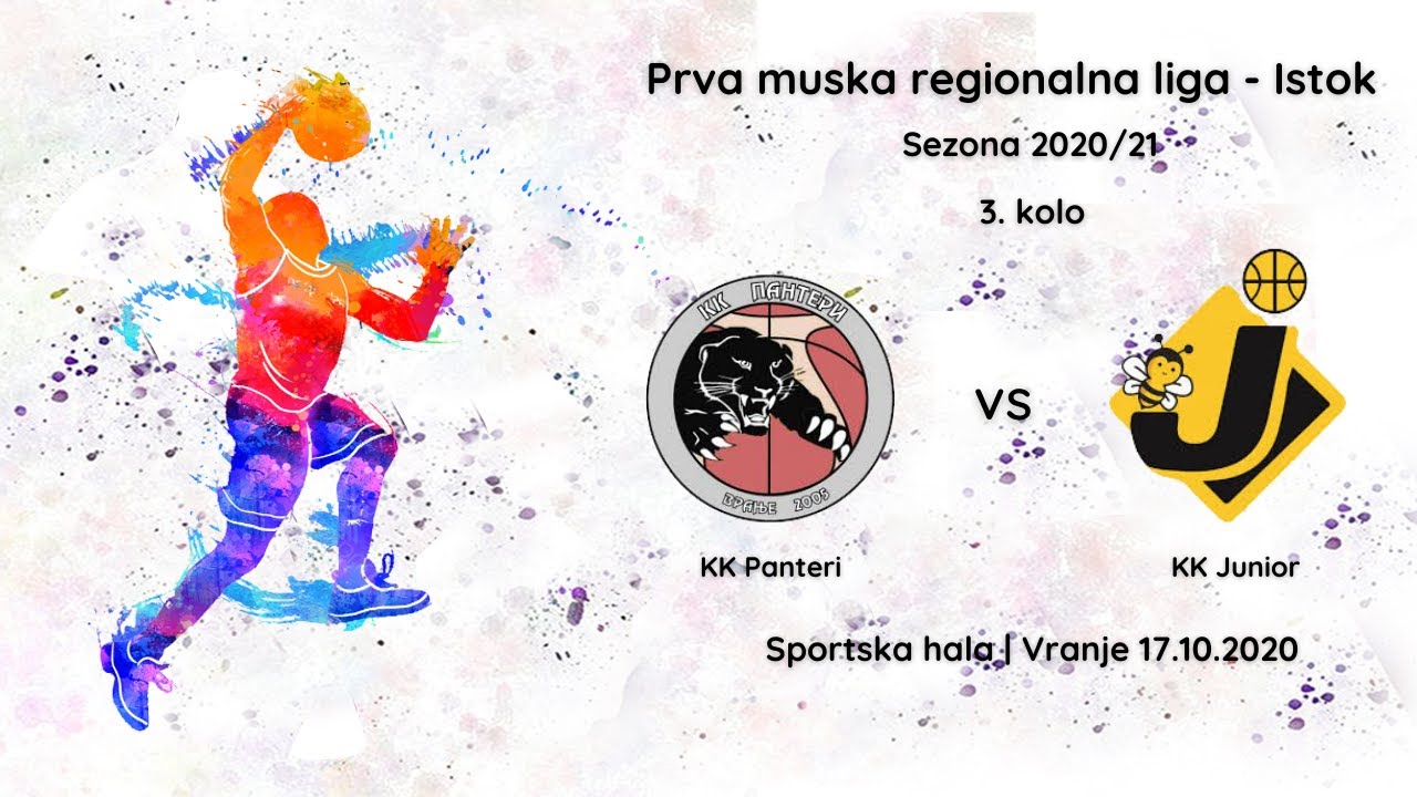1. MRL ISTOK / 3. kolo / KK "Panteri"- KK "Junior" 78:64 (17.10.2020)