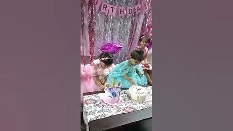 #birthday celebration #unicorn #theme  #shortvideo