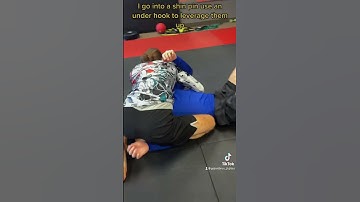 Side control shoulder drop triangle #martialarts #mma #bjj
