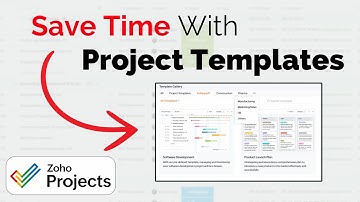 How to Use Zoho Projects Templates Tutorial