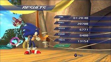 Sonic Unleashed Savannah Citadel Act 1 Speedrun (1:28:40)