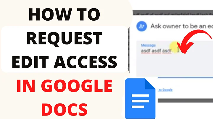 How to Request Edit Access in Google Docs