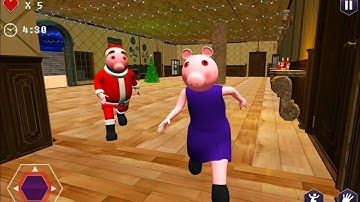 Piggy Santa Rush Gift Delivery Horror Escape Game Android Gameplay Walkthrough