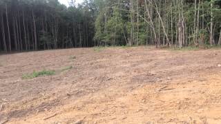 Off the Grid:  Finish Planting a Field and Building Construction