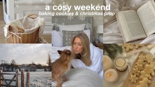 a cosy christmas weekend at home: vlog 🍪❄️