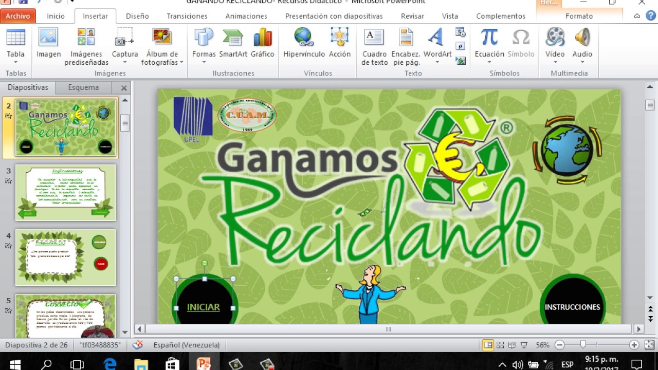 Como Hacer Un Juego Interactivo En Power Point Youtube
