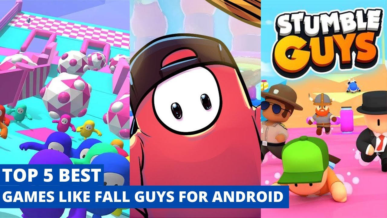 Top 5 Games Like Fall Guys For Android 2023 | High Graphics