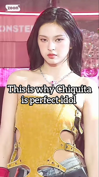 This is why Chiquita is perfect idol #chiquita #babymonster #monstiez #kpop #viralshort #viralfyp