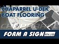 Form A Sign: Chaparral UDEK