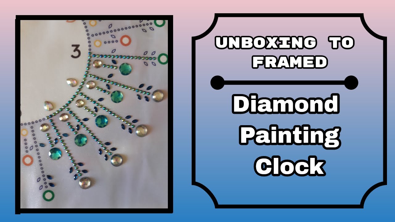 How To Frame Diamond Art - The Crafty Blog Stalker