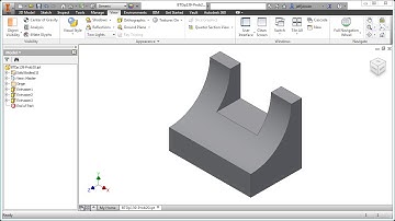 Inventor Tutorial with Isometric Sketches – Intermediate part 20 of 20