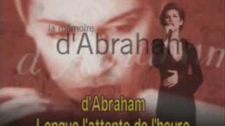 CELINE DION - DVD Karaoke Video - La mémoire d&#39;Abraham