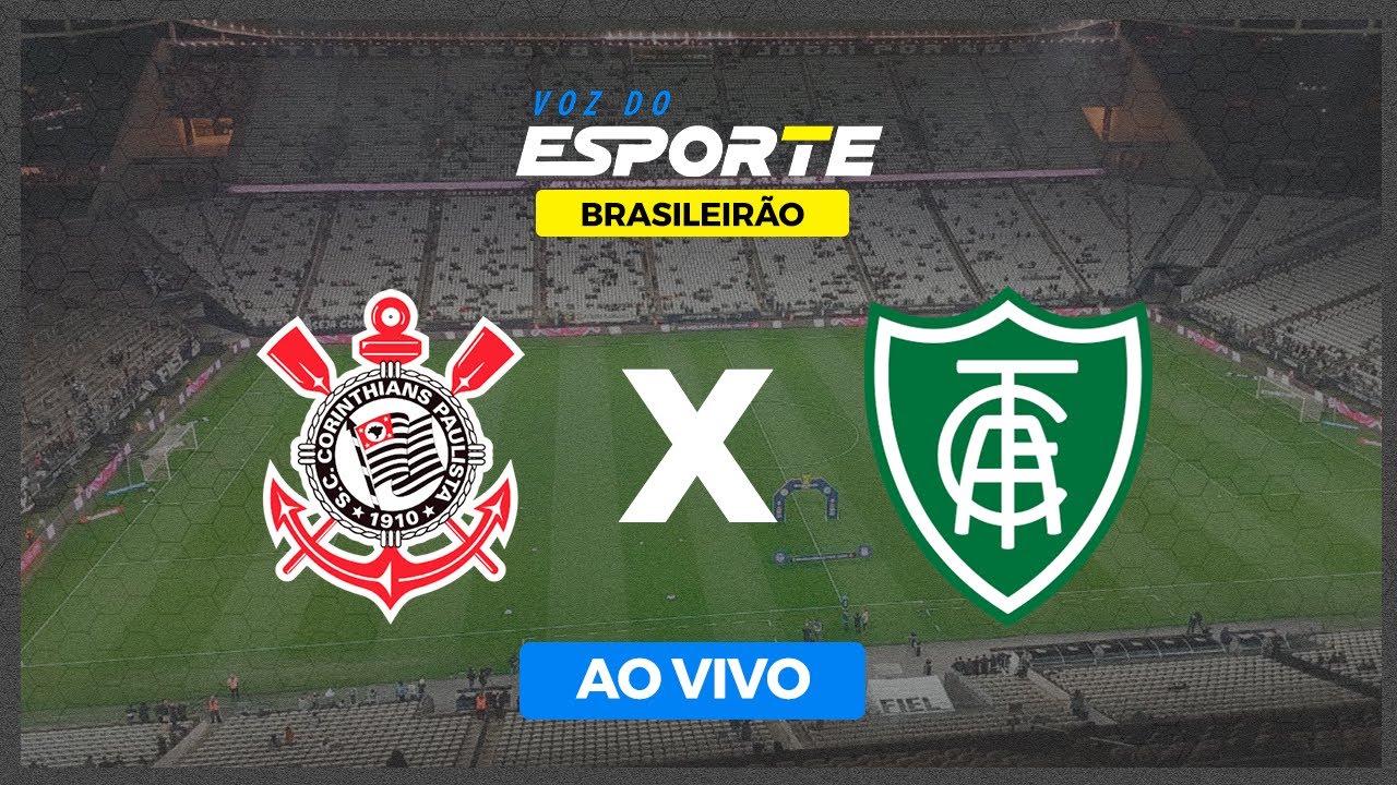 Vasco x América-MG, AO VIVO, com a Voz do Esporte, às 18h30