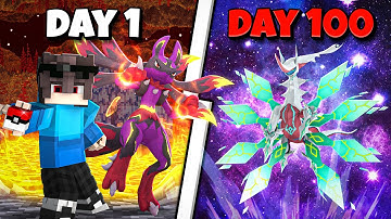 Tóm tắt 100 Ngày Minecraft Pixelmon Eternal Arceus Tôi Bắt Hỗn Mang Cổ Thần !!
