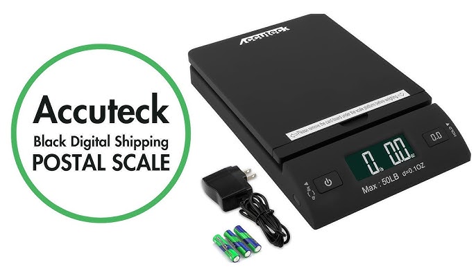 AccuTeck Digital Shipping Weight Scale Unboxing, Testing and