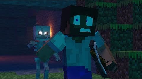 MINECRAFT SKELETON RAP REMIX ¦ New Ending! (Animated Music Video) Test Animators